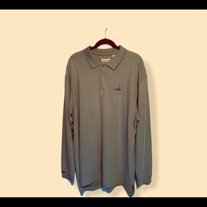 Tehama long sleeve polo shirt size XXL